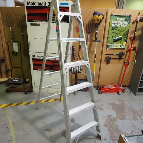 Alco Homemaster 6 step aluminium ladder