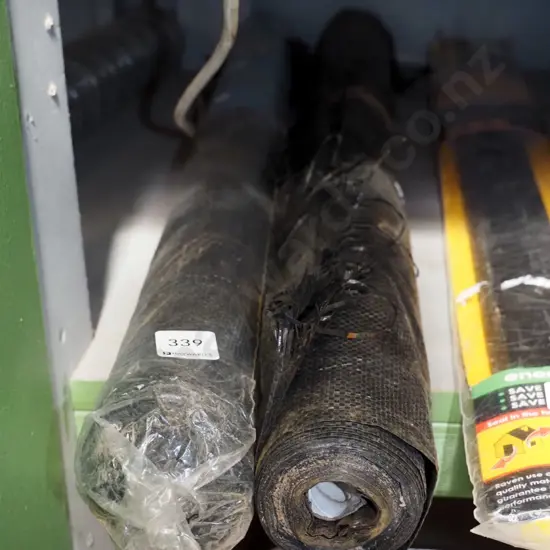 2x rolls of weed mat