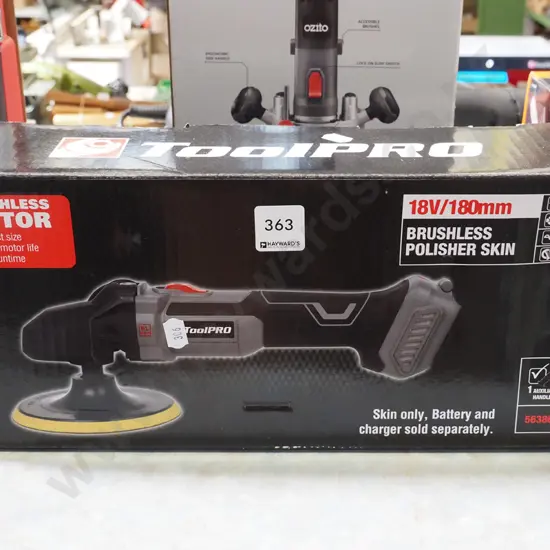 as-new Tool Pro 18V brushless polisher - skin only