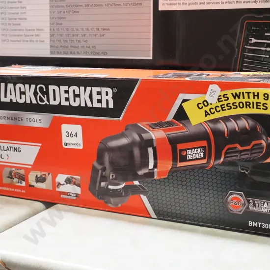 B&D 300W oscillating multi tool