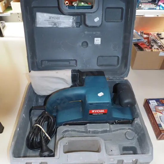 cased Ryobi orbital sander