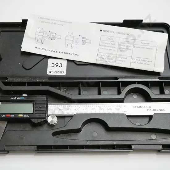 cased digital vernier calipers