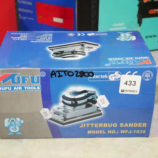 as-new WUFU jitterbug sander