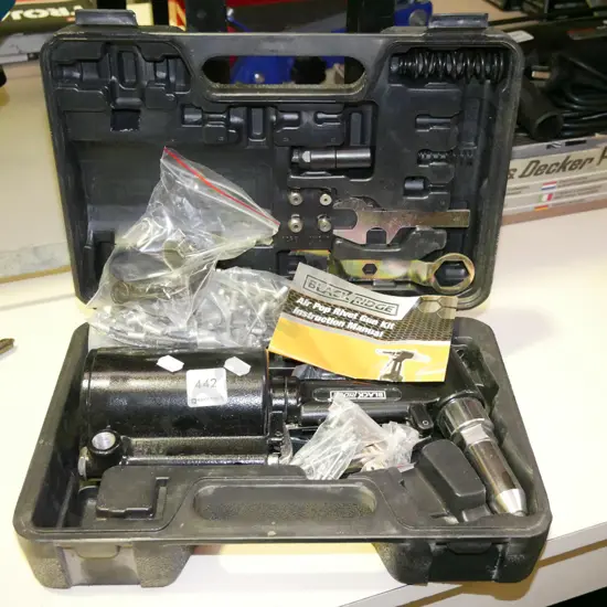 cased Black Ridge air pop rivet gun