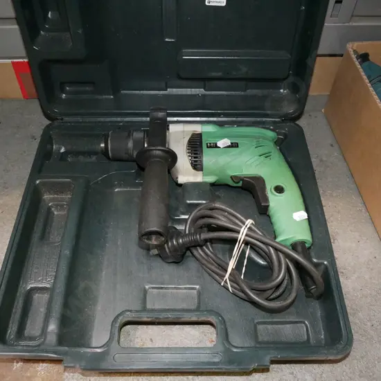 cased Hitachi drill