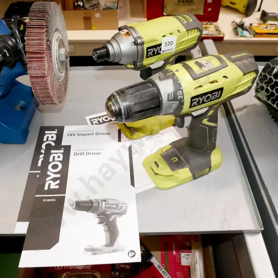 Ryobi drill impact driver - no battery 