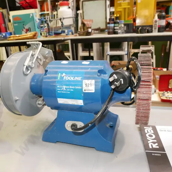 Tool Line 150mm bench grinder