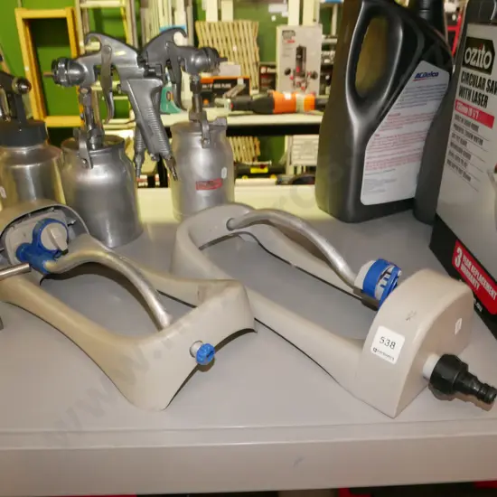 2x oscillating sprinklers