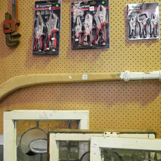 broken ended vintage boat tiller