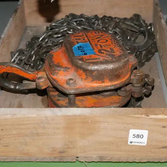 half tonne tackle block