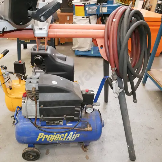 Project Air air compressor with hoses