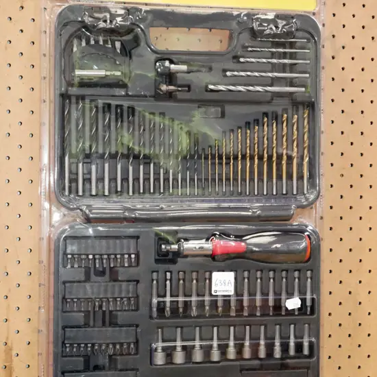 as-new Fuller 114c piece drill bit and ratchet set