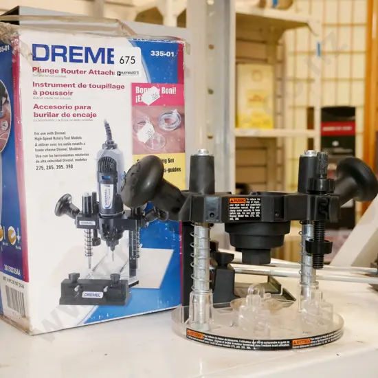 dremmel plunge router attachement
