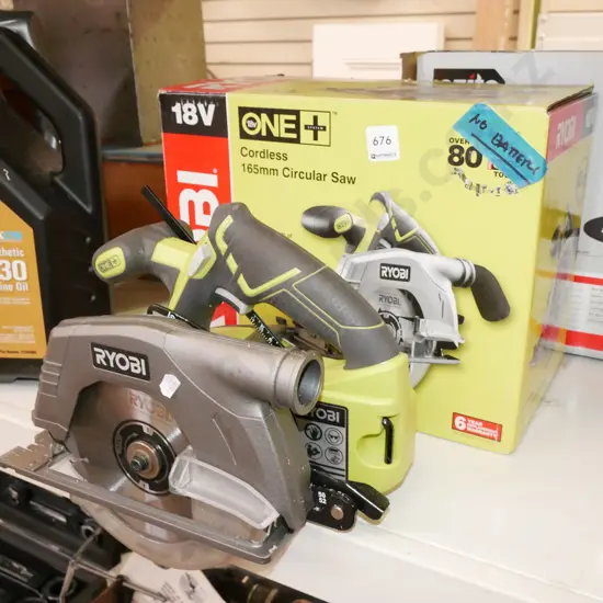 Ryobi 18V skilsaw - battery not included