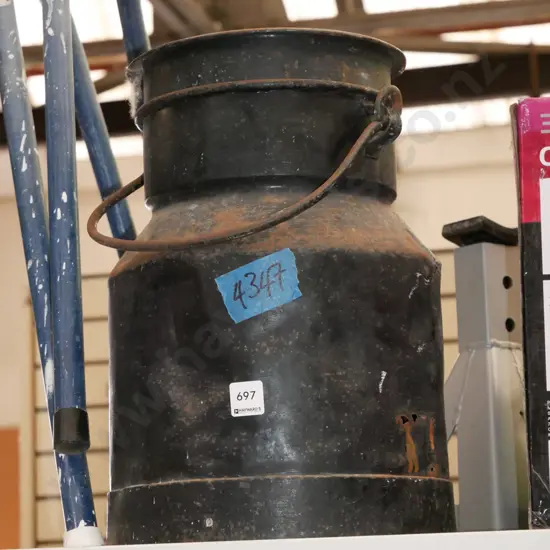 battered milk pail