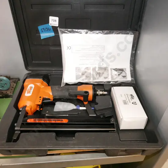 Tool Shed cased air powered staple gun