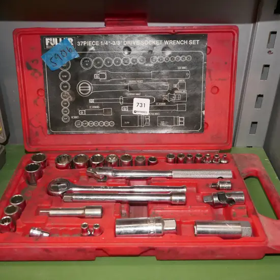 cased Fuller socket set