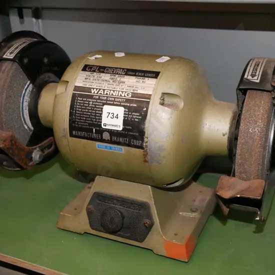 150mm bench top grinder