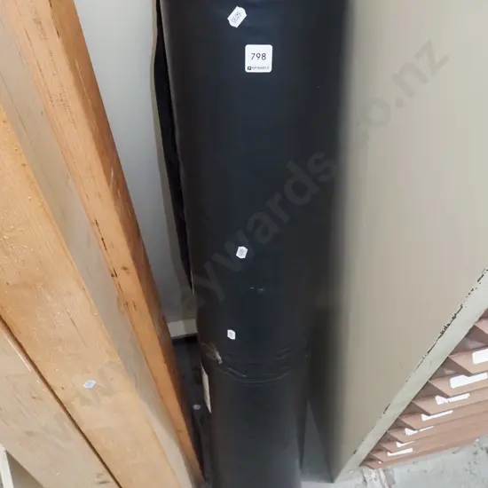 roll of black building and horticultural film