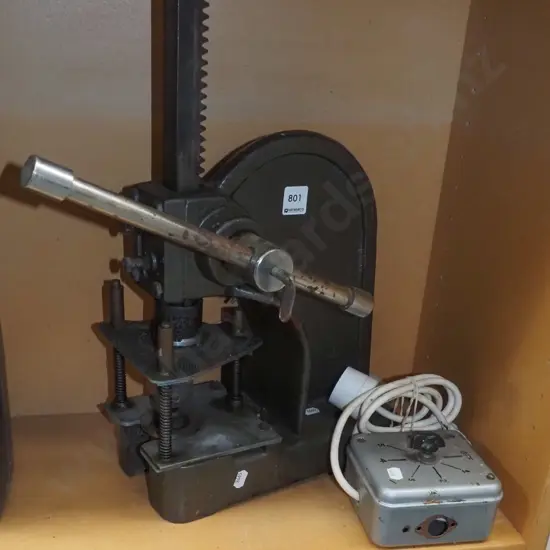 Arbour Press, polypropylene hand operated injection moulder - As Is No Returns