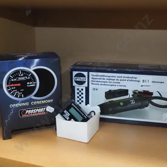 timing light, tachymeter, tach and hour meter