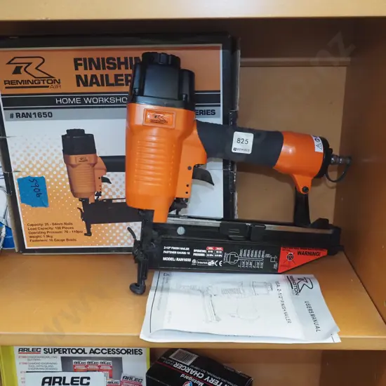 air powered Remington finishing nailer