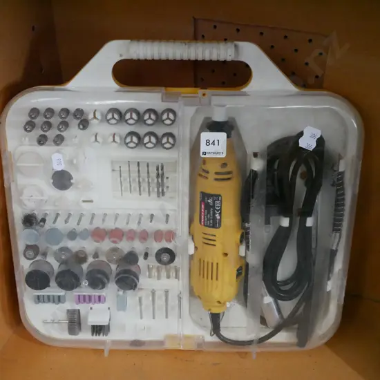Fuller rotary tool in box with accessories