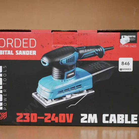 Nordic power tools orbital sander