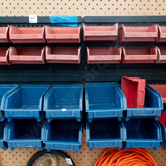 wall mounted workshop trays