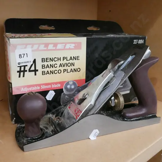 boxed Fuller 4" hand plane