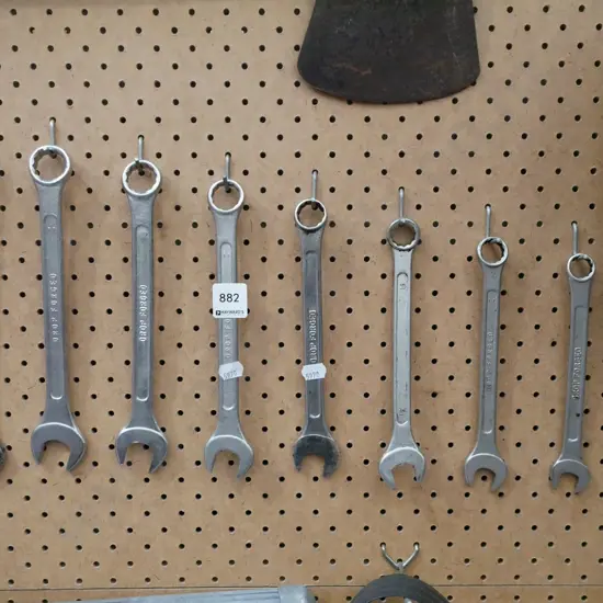 9x open end and ring spanners