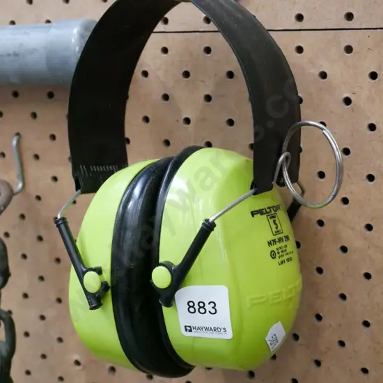 Peltor ear muffs