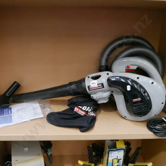 Predator workshop blower and accessories