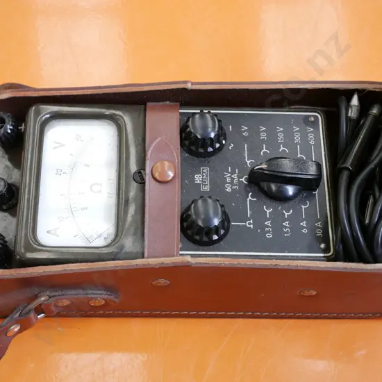 vintage voltmeter