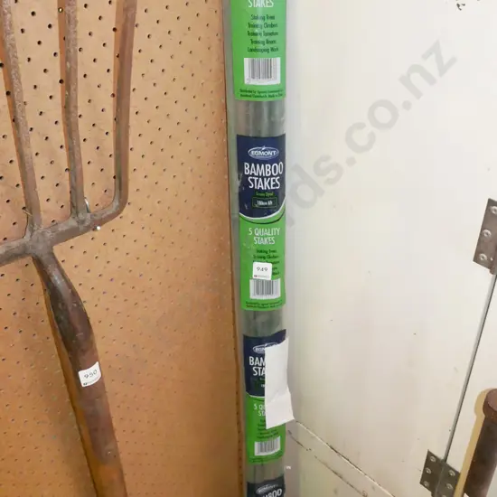 bag of bamboo stakes