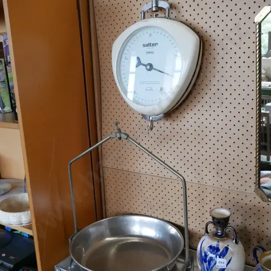 Salter grocer's scale - hook needs repair