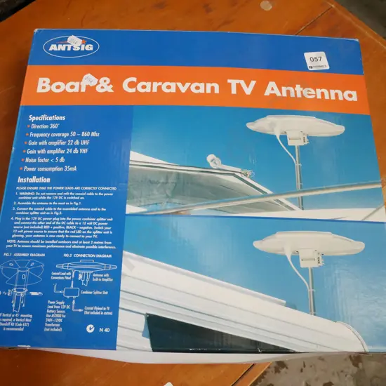 roof and caravan antennae