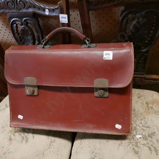 leather satchel