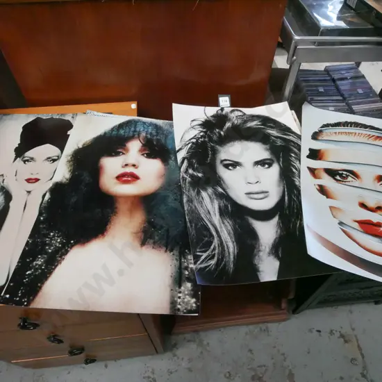 1980s female celebrity poster prints