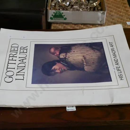 Gottfried Lindauer art  book