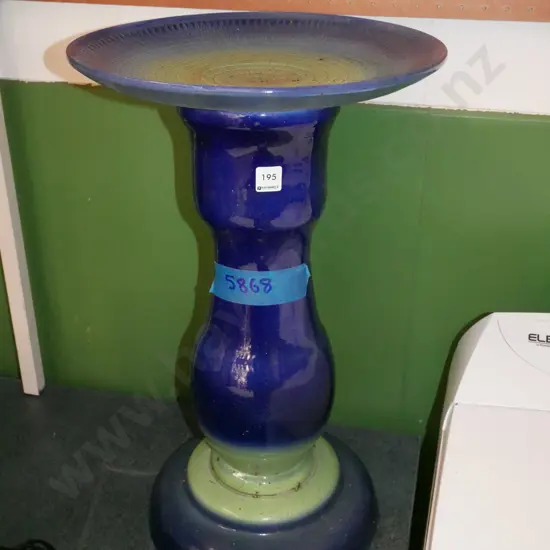 ceramic bird bath H-590