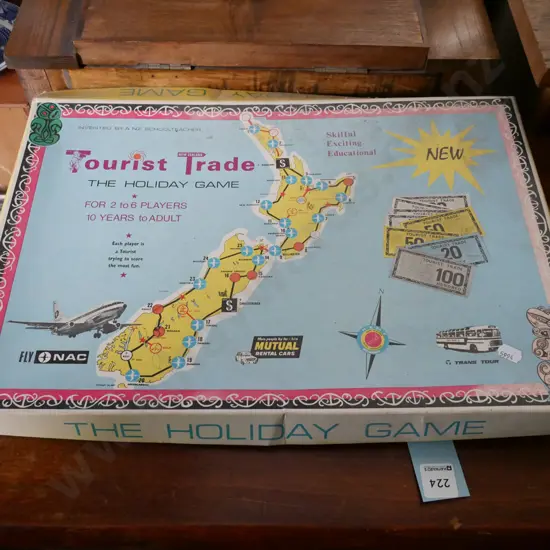 early NZ tourist trade game