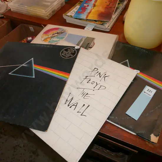 4x Pink Floyd LPs