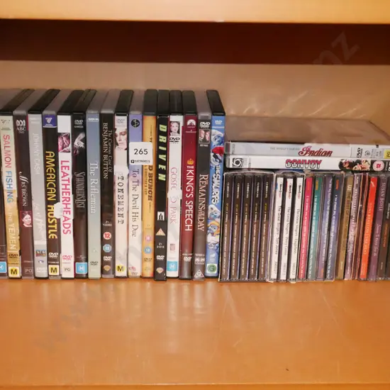 DVDs, CDs