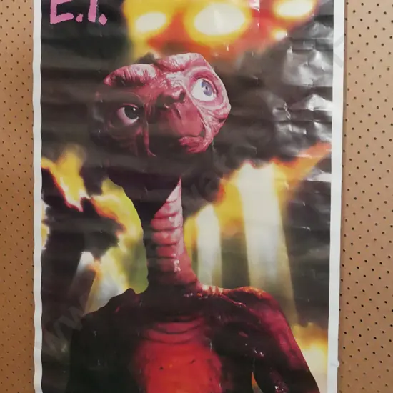 original ET poster print - some damage