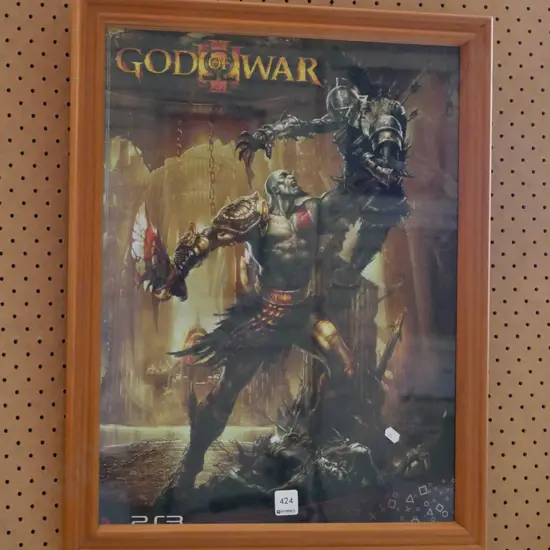 framed poster print - God of War