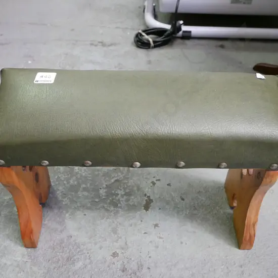 green vinyl prayer kneeler