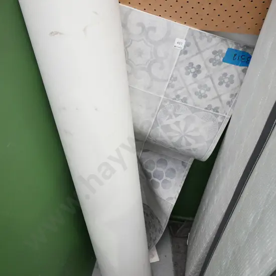 selection of flooring vinyl