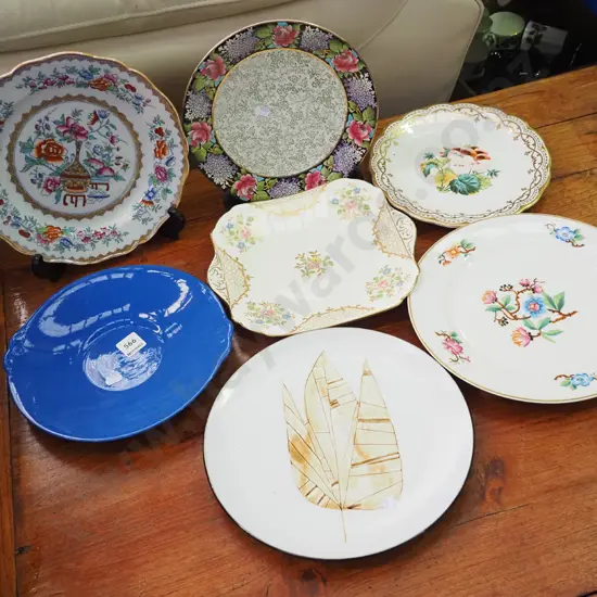assorted plates