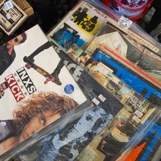 LPs; INXS, The Police, Tom Petty etc